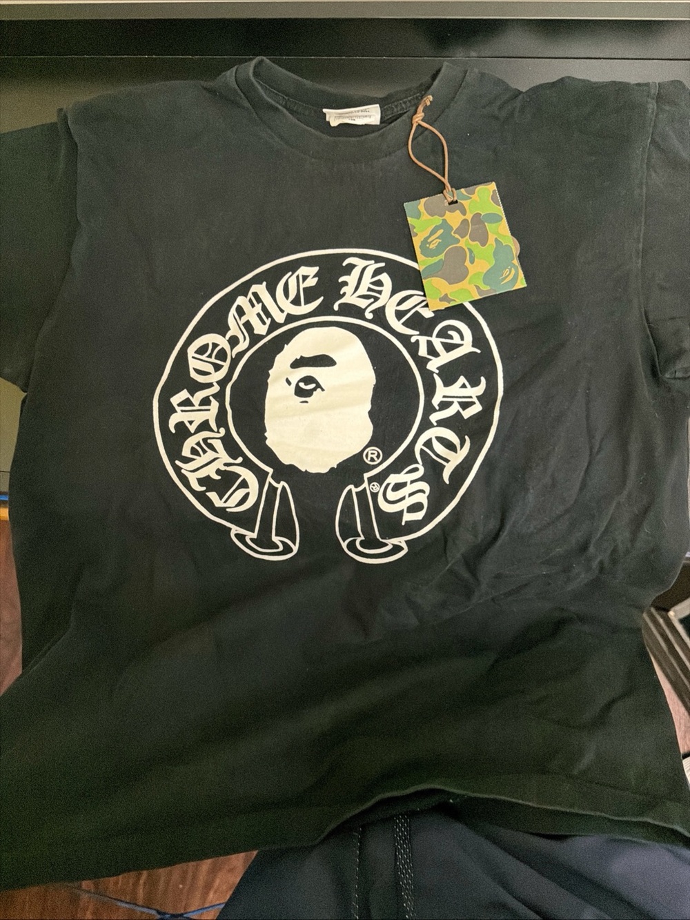 Chrome Hearts Black Logo Graphic Tee